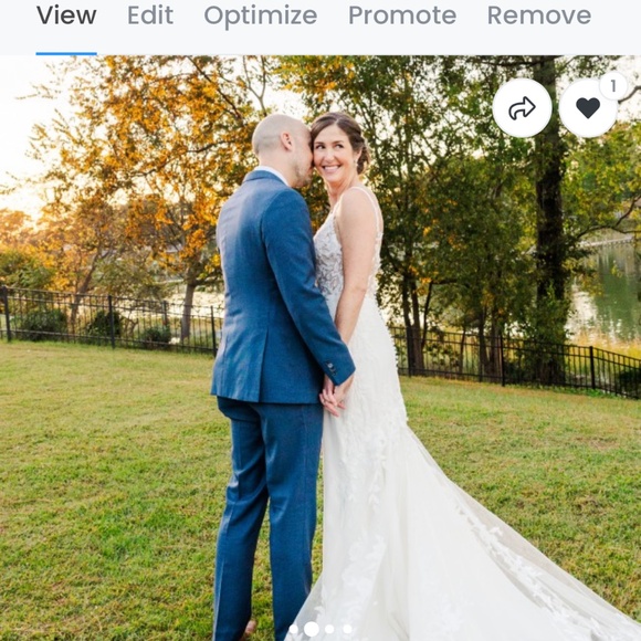 Allure Bridal Kalani Wedding Dress - Picture 2 of 6